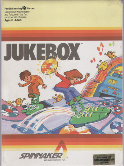 Jukebox box art for Commodore 64